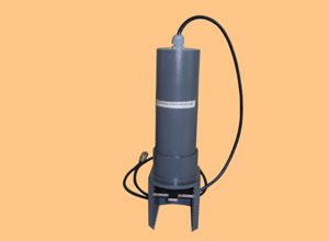 Gamma scintillation probe with stand