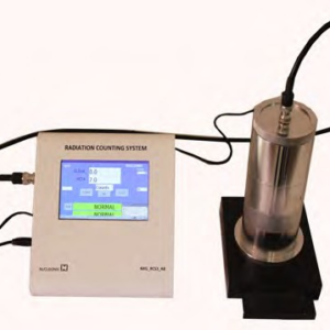 RADIATION COUNTING SYSTEM With Plastic Scintillator Probe